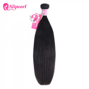 Alipearl Hair Indian Virgin Hair Straight 1 Bundles/Lot