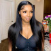 Straight Lace front Wigs