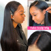 Straight Invisible lace wig