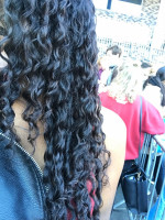The curls are beautiful, especially w...