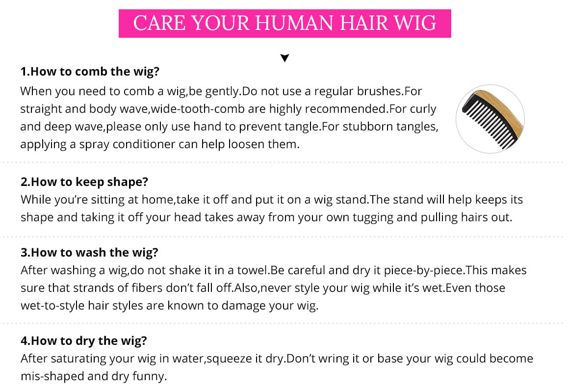 wig care tips