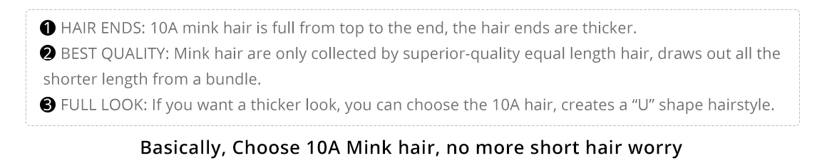 Brazilian Mink Human Virgin Hair
